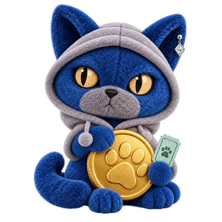 Epic plush cat